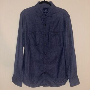 Wool & Prince Interlock Button-Down Shirt